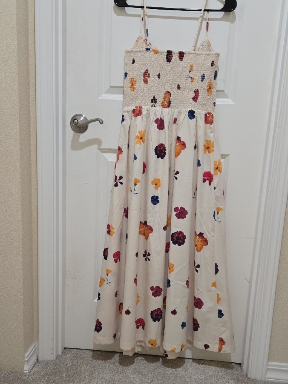 Abercrombie & Fitch Sydney Smoked Midi Dress- NWOT - Picture 2 of 3